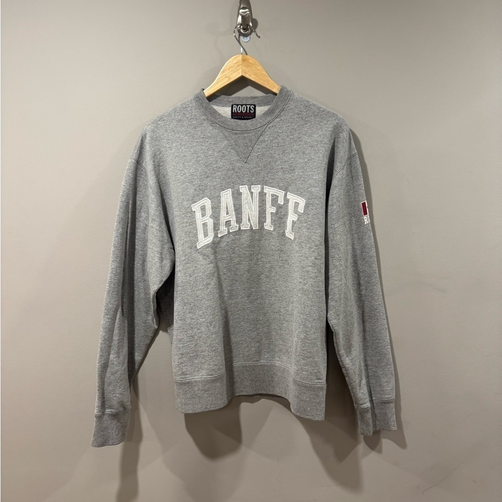 Roots Super Comfy Banff, Alberta Crew Neck Sweater